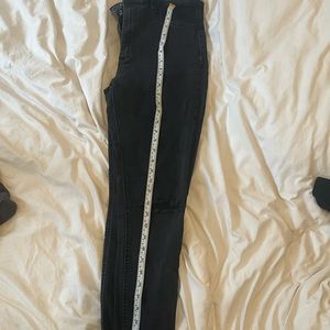 Zara black skinny jeans